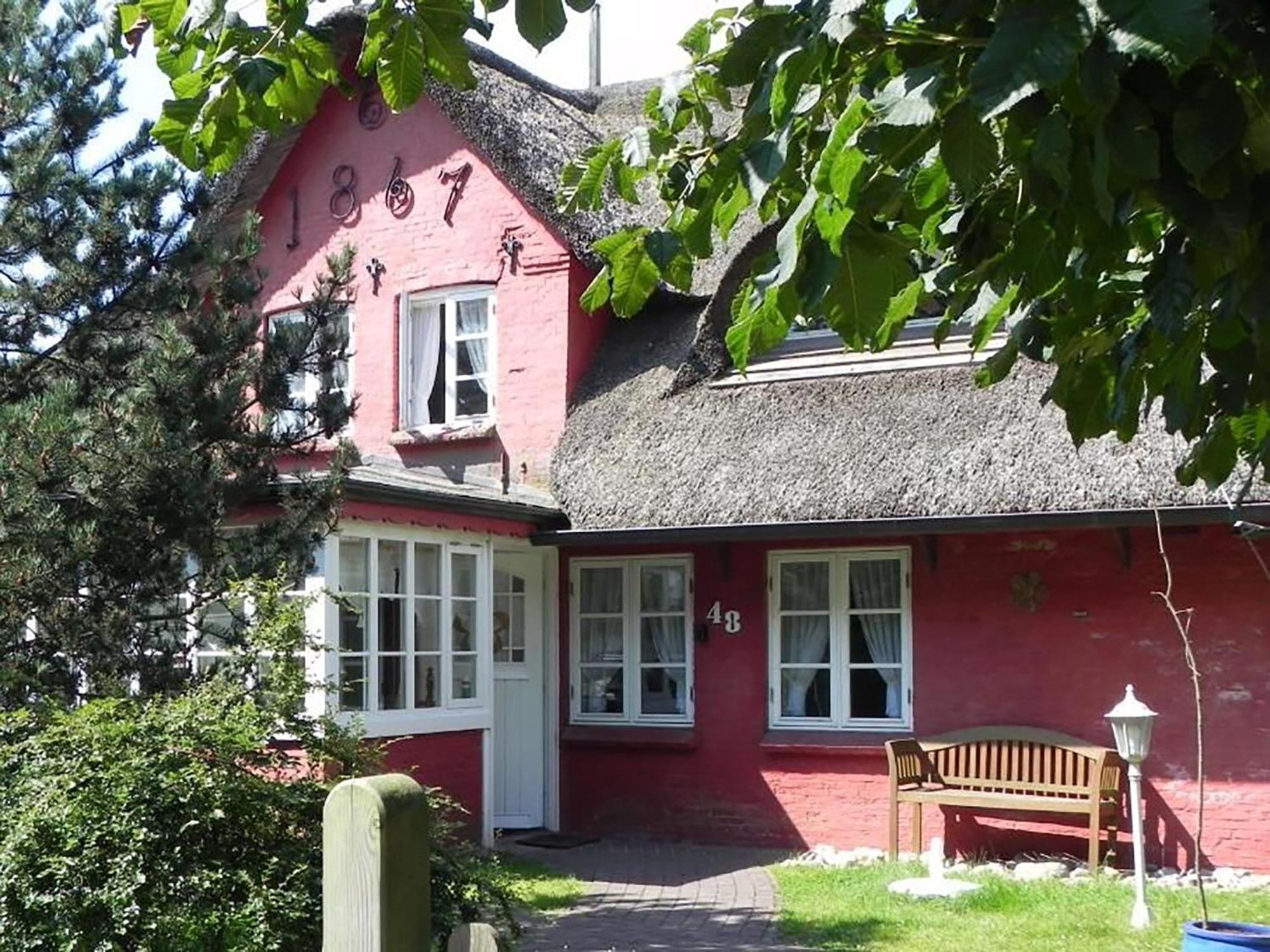 Hüs Sanskiin Ferienwohnung *Driiwholt* Suddorf Exterior foto